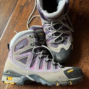 Asolo Women's Hiking Boots - Gray and Purple